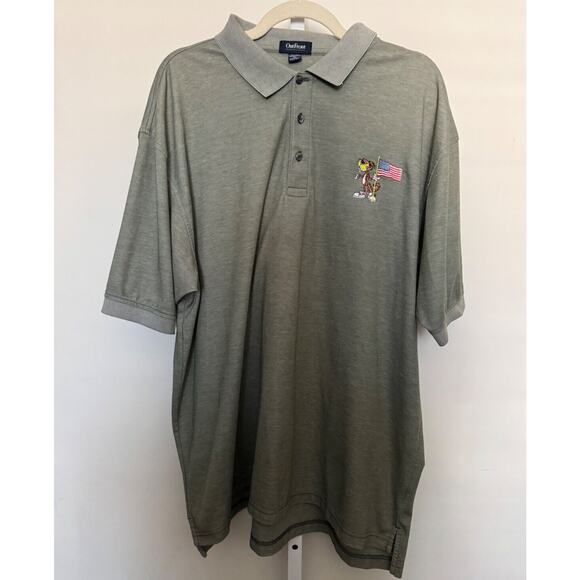 Cheetos Chester Cheetah Polo Shirt Men's XL Embroidered Light Green Pima Cotton - Picture 1 of 7